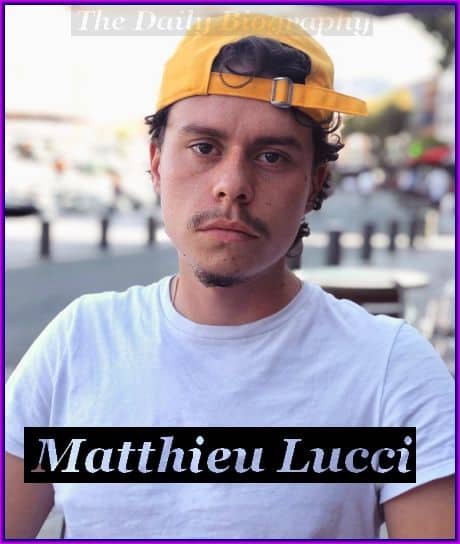 Actor Matthieu Lucci Image